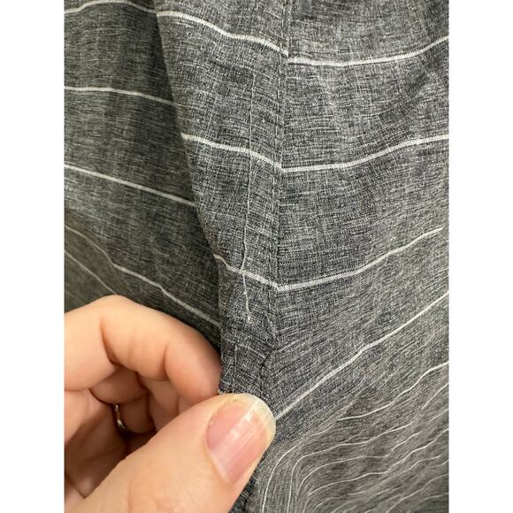 Elysian Striped Gray Grey Men's Board Shorts Swim Trunks Casual 38 - Picture 6 of 12